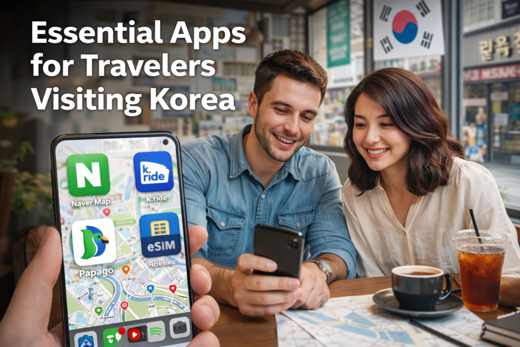 essential apps for travelers visiting Korea