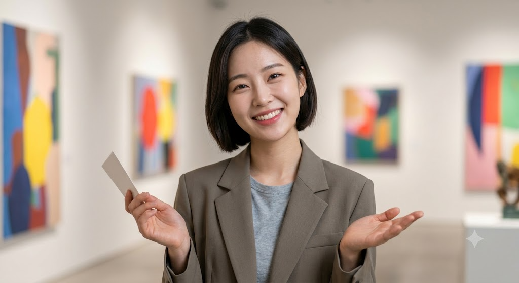 younger Korean accepting a compliment with thanks