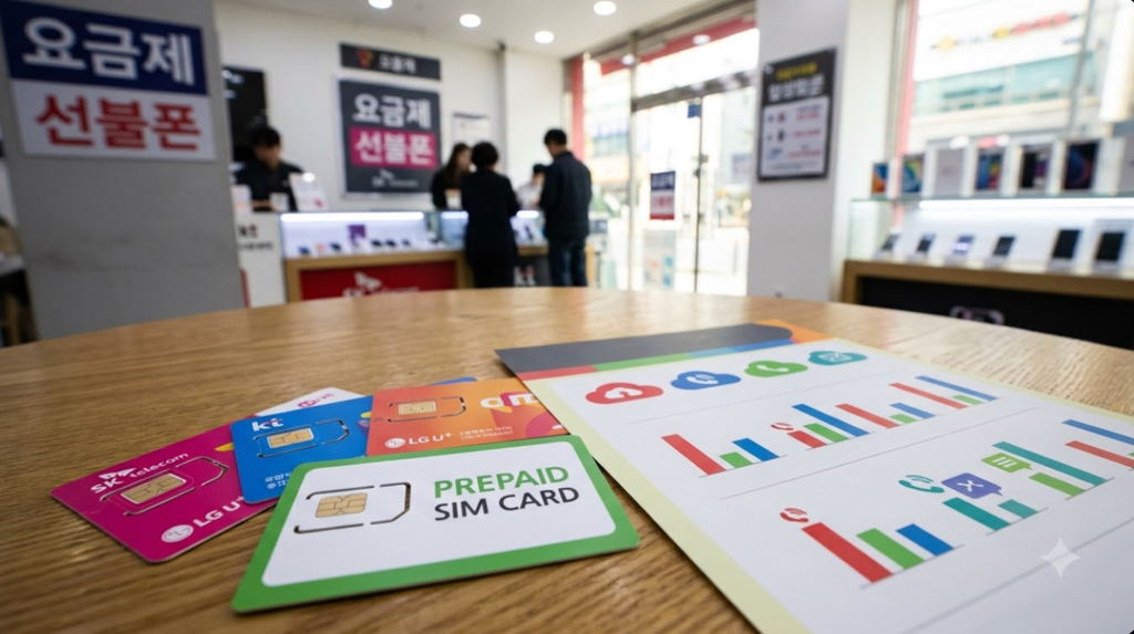 Korean prepaid SIM card options for foreigners